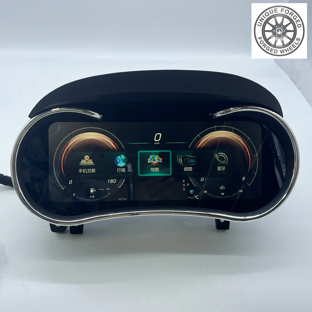 Foforfor LCD Instrument Odometer Virtual Cockpit Dashboard Digital Cluster for Mercedes- ML/G/GLE/GLS 2012-2019with CarPlay