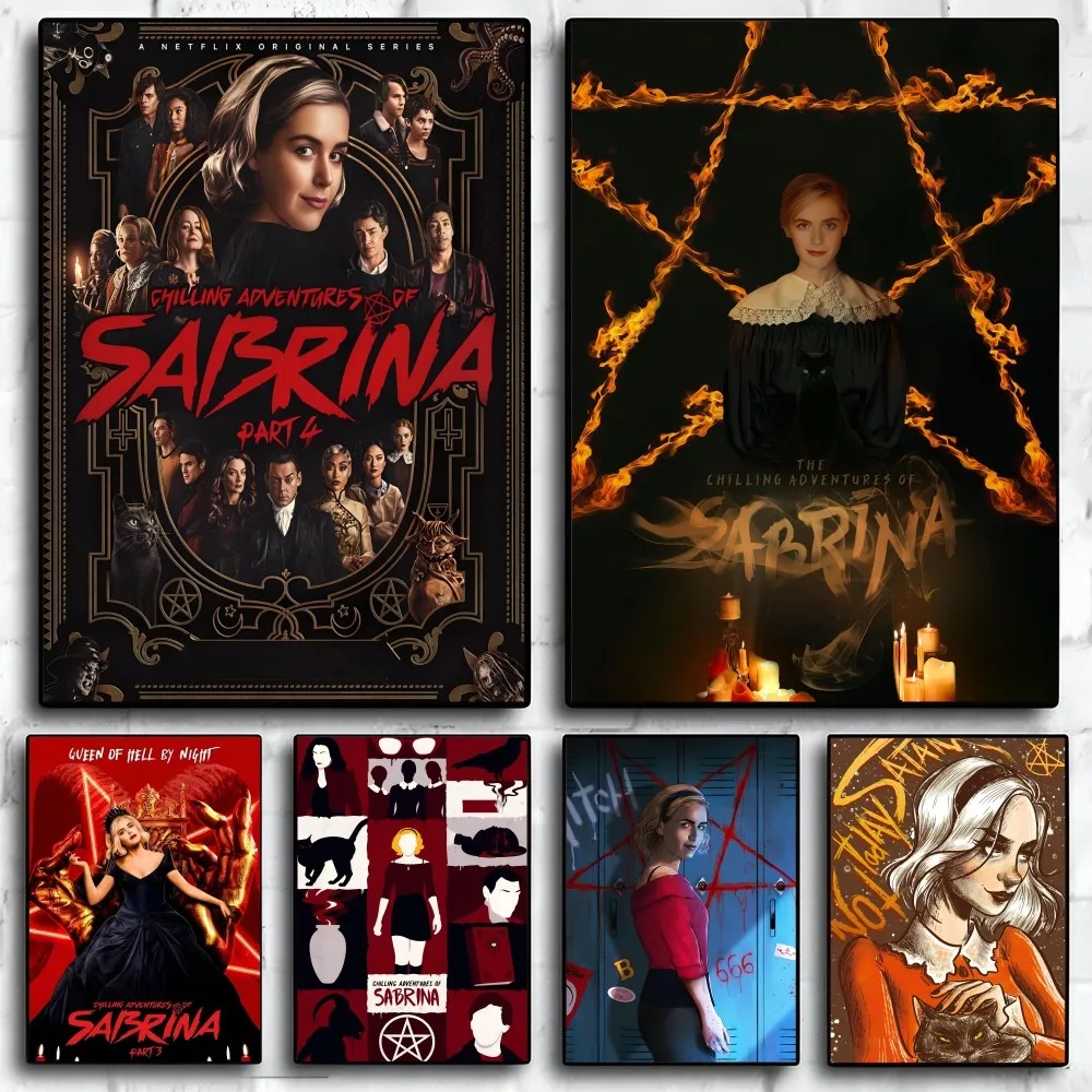 Chilling Adventures Of Sabrina TV Series Poster Paper Print Home Living Room Bedroom Entrance Bar Restaurant Cafe Art Painting