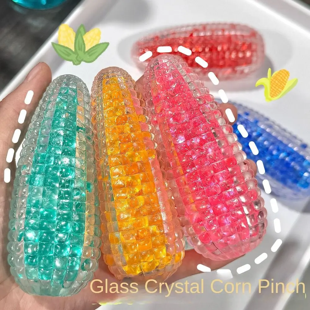 Cute Colorful Slow Rising Sticky Pearl Super Soft Simulation Slow Rebound Pearls Toy Portable Elastic Pearls Squeeze Toy Kids