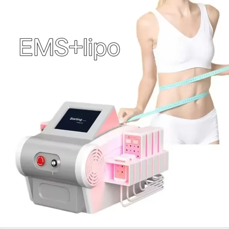 2026 Diode Cellulite 650nm and 980nm Wavelength with 144 Pieces Lambs Body SkinTightening Machine Weight Loss
