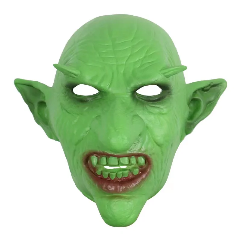 

Hot Sale Men Latex Mask Goblins Big Nose Horror Mask Creepy Costume Party Cosplay Props Scary Masks for Halloween Toy in stock