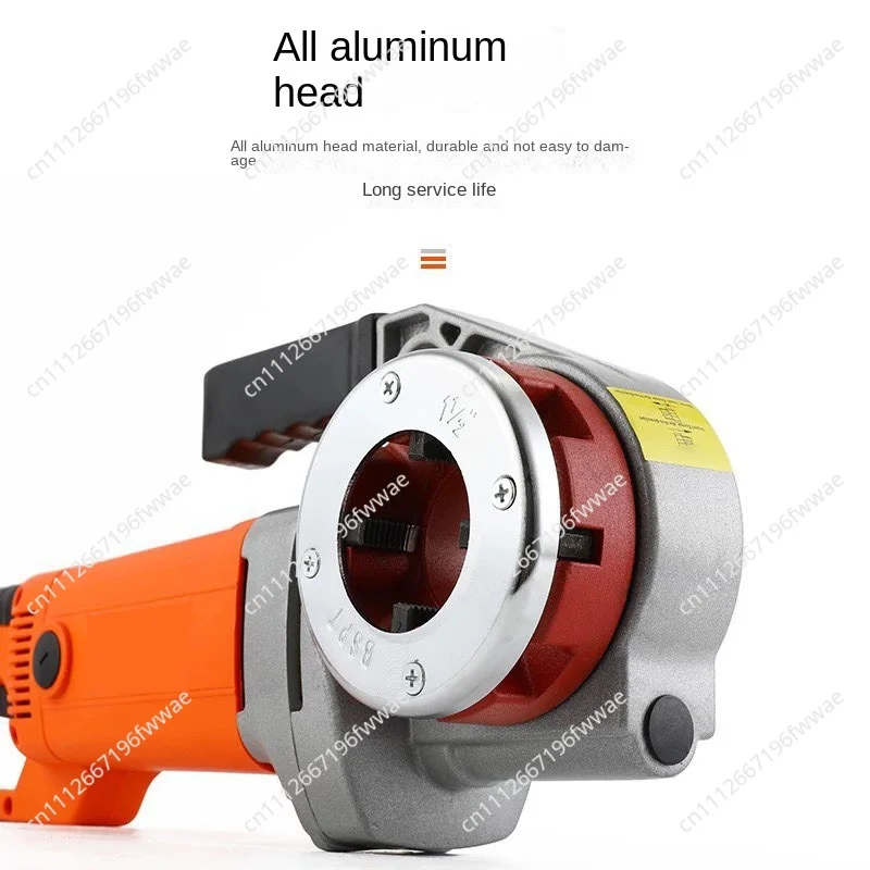 Handheld Electric Pipe Threading Machine Portable Galvanized Pipe Threader