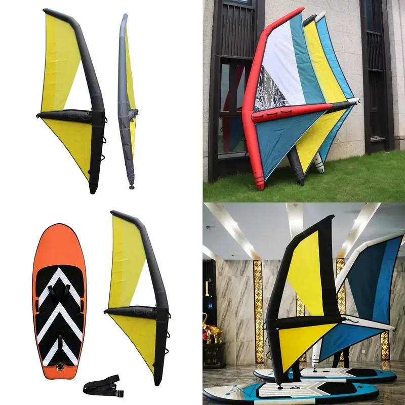 Factory Hot Sale 2.2 Inflatable Sail SUP Board Paddle Board Sail for Surfing