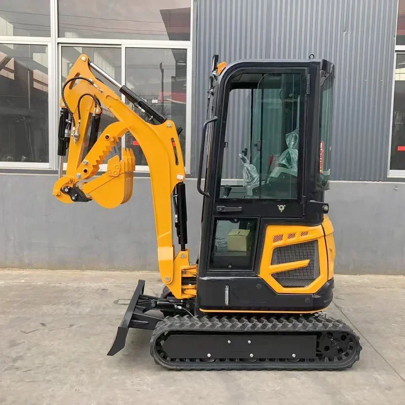 Mini Excavator  Diesel Engine Bagger 1ton 1.5t 2ton Multifunctional Mini Excavator New  Multifunctional