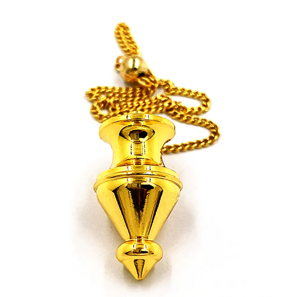 Ya.x Spirit Hunter Goddess Brass Pendulum for Dowsing - Divination - Spiritual Answers