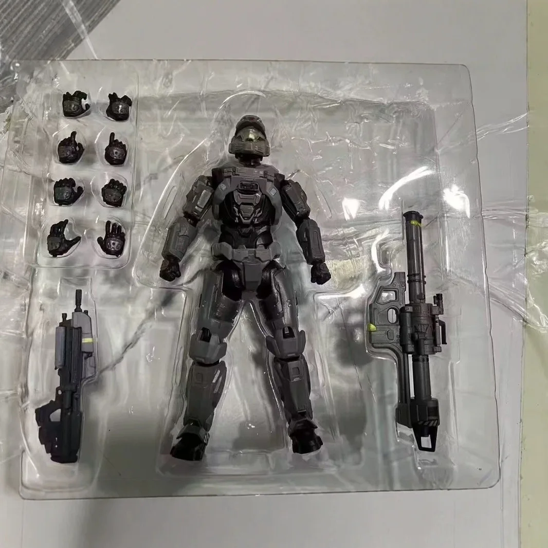 New Arrival Spartan Noble 6 1/12 Master Chief Black Articulated Boxed Figure