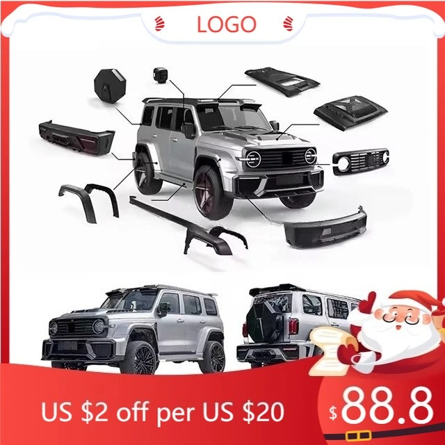 

STLF Hot Sale Car Accessories for Tank 300 GWM Off Road Front Bumper Mars City Body Kit for GWM Tank 300 Bodykit 2024