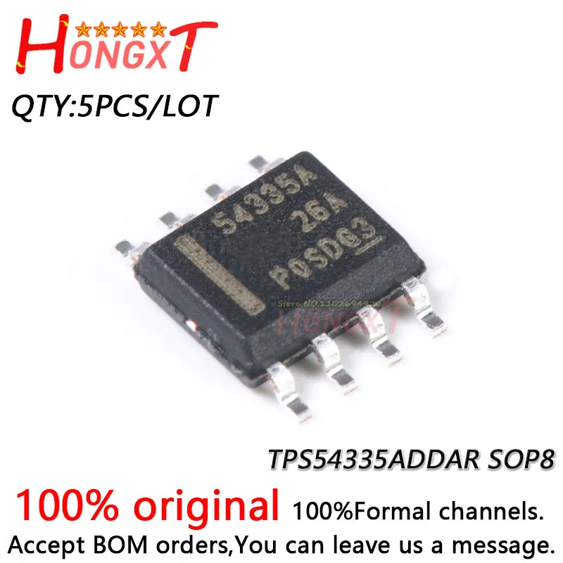 

5PCS 100% New TPS54335ADDAR TPS54335A TPS54335 54335A SOP-8.Chipset