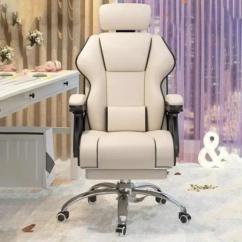 Living Room Swivel Luxury Office Chair Mobile Accent Ergonomic Recliner Office Chair Bedroom Lounge Silla De Oficina Furniture