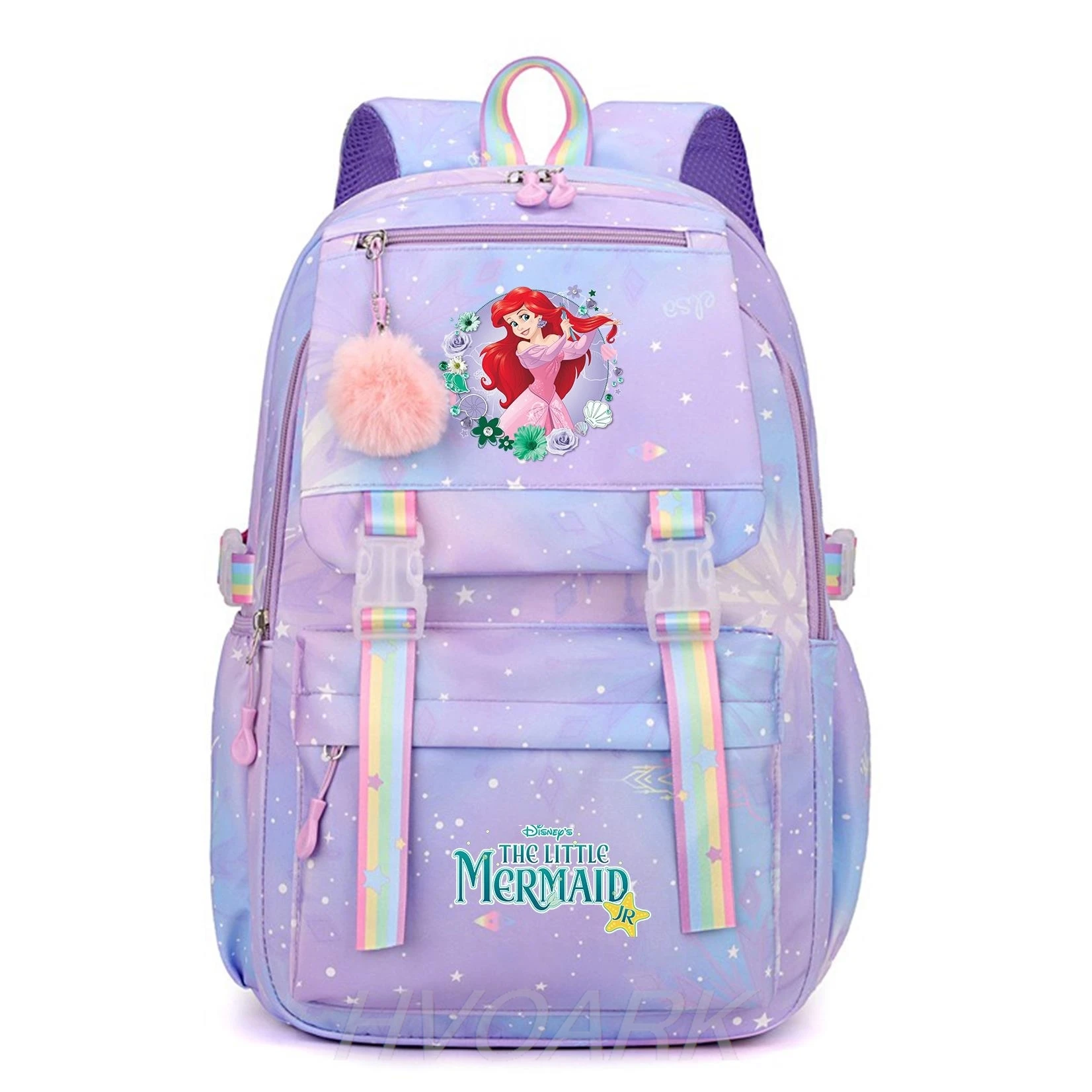 The Little Mermaid Women's Backpack Boys Girls Bookbag Bag Student Teenager Children Knapsack Schoolbag Rucksack Birthday Gift