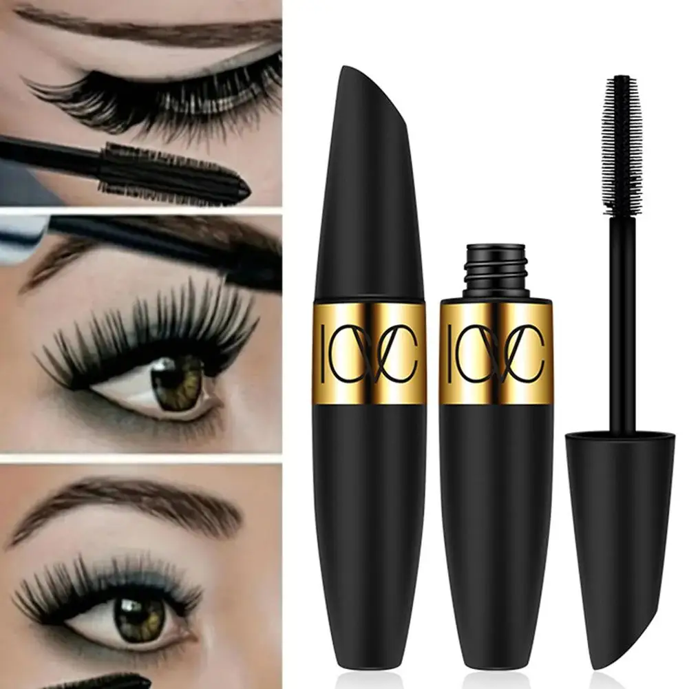 มาสคาร่าไฟเบอร์ ไพรเมอร์ขนตาหนา หนาแน่น งอน 3 มิติ ธรรมชาติ ติดทนนาน กันน้ำ กันเหงื่อ ขนตายาวขึ้น แต่งหน้าผู้หญิง