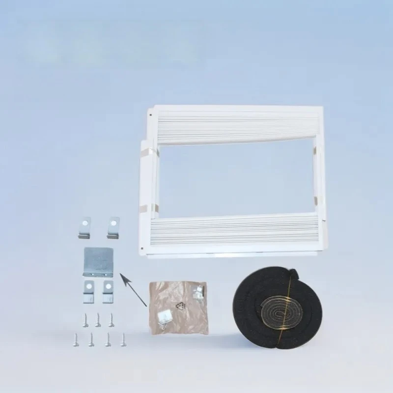 for PVC Window Air Conditioner Double Layer Louver Baffle Portable AC Accessories Stretchable Exhaust Hose Tube