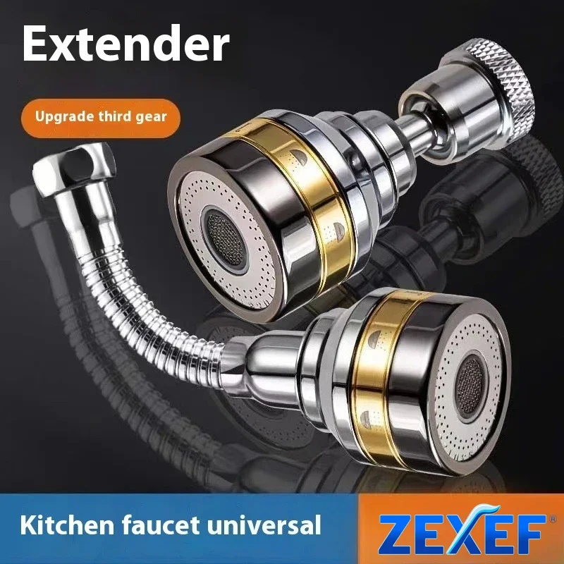 ZEXEF Removable Kitchen Faucet Extender Water Tap Nozzle Kitchen Utensils Adapter Fixture Home Improvement