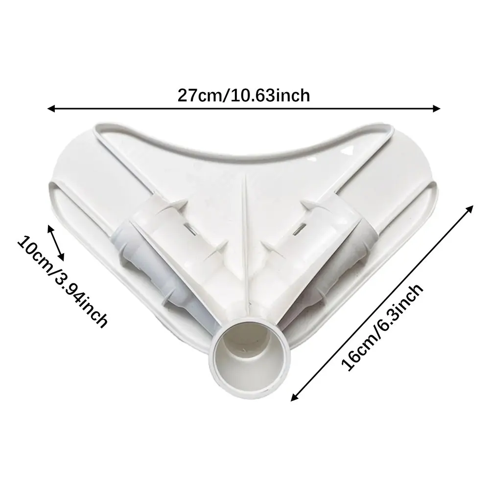 إطار حمام السباحة يدعم ركن إطار حمام السباحة البلاستيكي، دعامة موصل زاوية فوق ملحقات حمام السباحة الأرضية