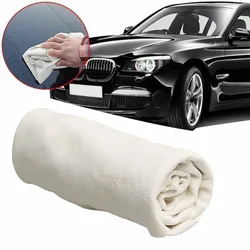 Natural Chamois Leather Car Washing Towels Super Absorbent Car Home Window Glass Drying Cleaning Cloth Quick Dry Car Wash Towel