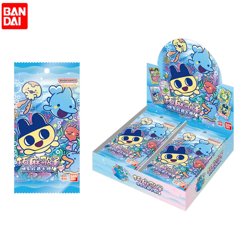 

Genuine Bandai Tamagotchi Paradise Series Happy Cards Toy (1 Box Of 20 Packs)Gift Toy Collection Cards In Stock