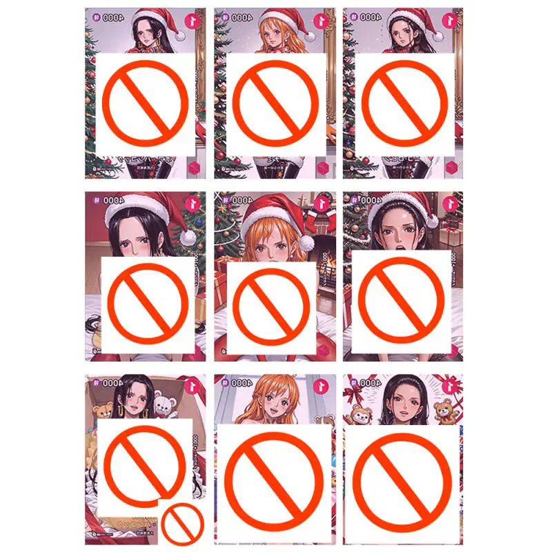 

Набор из 9 шт. коллекционных карточек One Piece: Боа Хэнкок, Нами. Рождественская коллекция. DIY, для самостоятельного изготовления, цветные, с эффектом мерцания. Аниме-карточки для игр. Подарок. 63*88 мм.