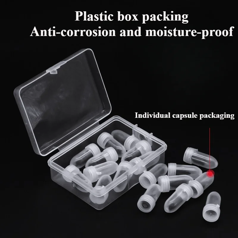 10PCS Motorcycle's Vacuum Tires Self-repair Machine Glue Nail Quick Tools Freed Demolition Non-destructive Self Tire's Repair