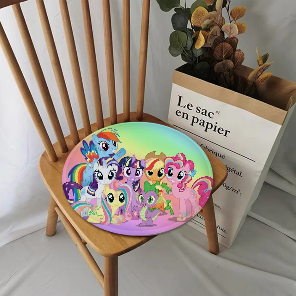 Cartoon My L-Little P-Ponys Modern Minimalist Style Plush Cushion Home Back Cushion Soft Comfortable 50x50cm Chair Mat Pad