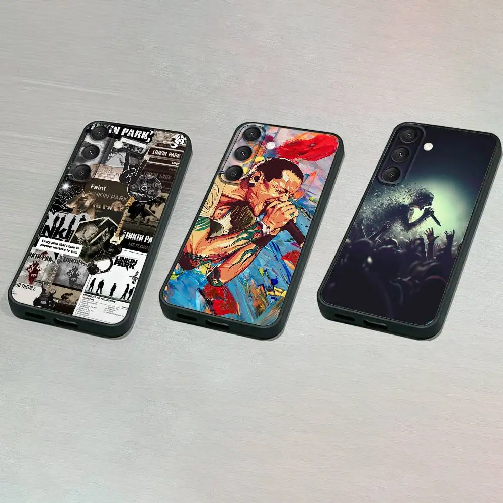 

Band LinkinS-S Cool P-Park Phone Case For Samsung S25,S24,S23,S22,S21,S20,S10,Ultra,Plus,Lite,FE,Soft Silicone Black Cover
