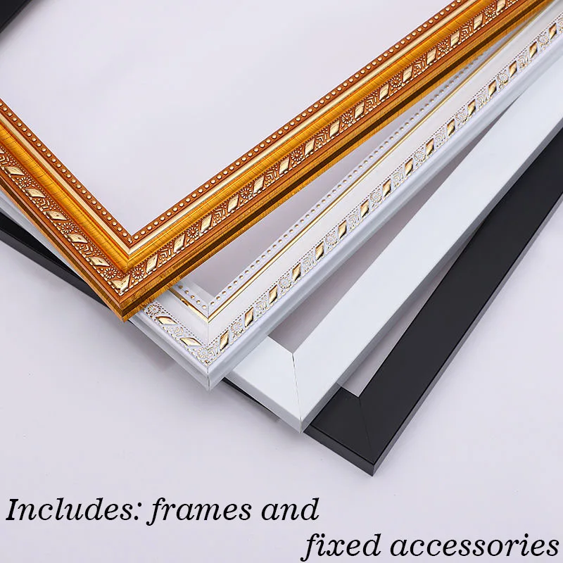 Cadre extérieur pour peinture à l\'huile par numéros, peinture au diamant, cadre en mousse PS, cadre photo bricolage, art mural, décoration de la