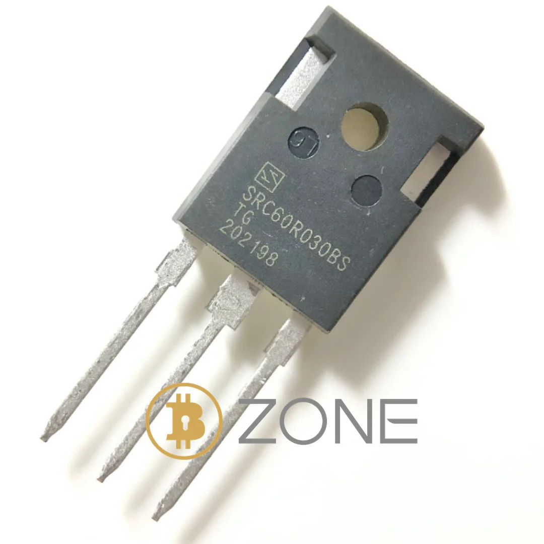 

Powerful Power MOS Field Effect Transistor SRC60R030BS SRC60R030FB For Miner PSU Power Supply P222B Repair