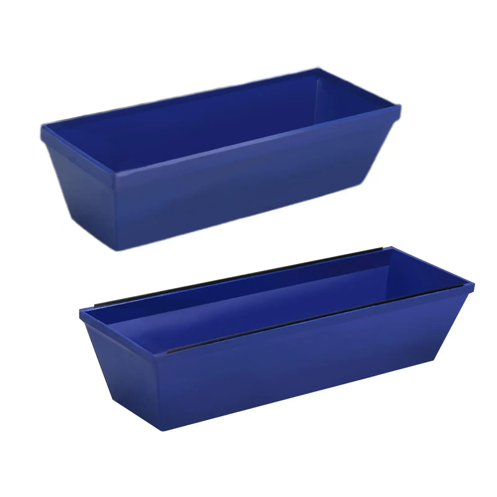 Drywall Mud Pan with Scraping Strips Easy Maintenance Lightweight Accessory