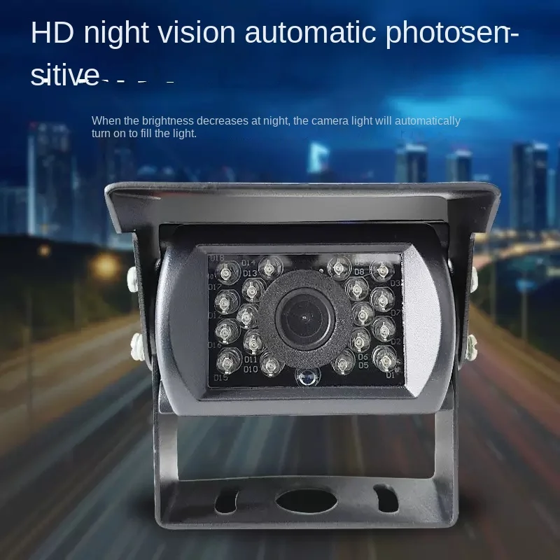 Car Camera Monitoring Recorder HD Truck Rearview Mirror Head Accessories 9V-36V HD Is Also Waterproof for Outdoor Car Rearview