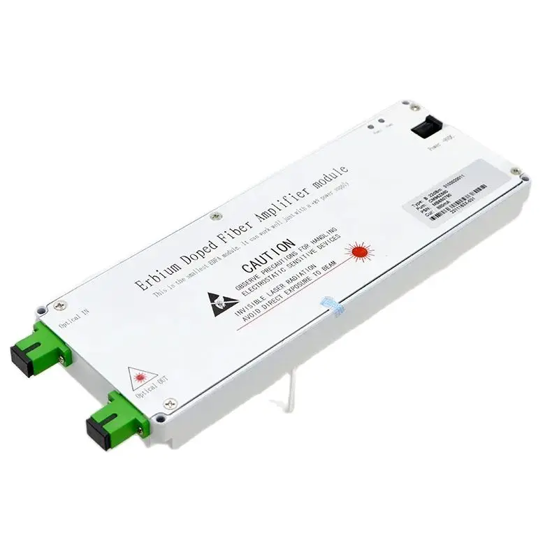 Imagem -02 - Catv Erbium Doped Fiber Amplifier Single Port Mini Edfa Módulo Amplificador Independente Baixo Ruído Dfb Atacado 1550nm 22dbm