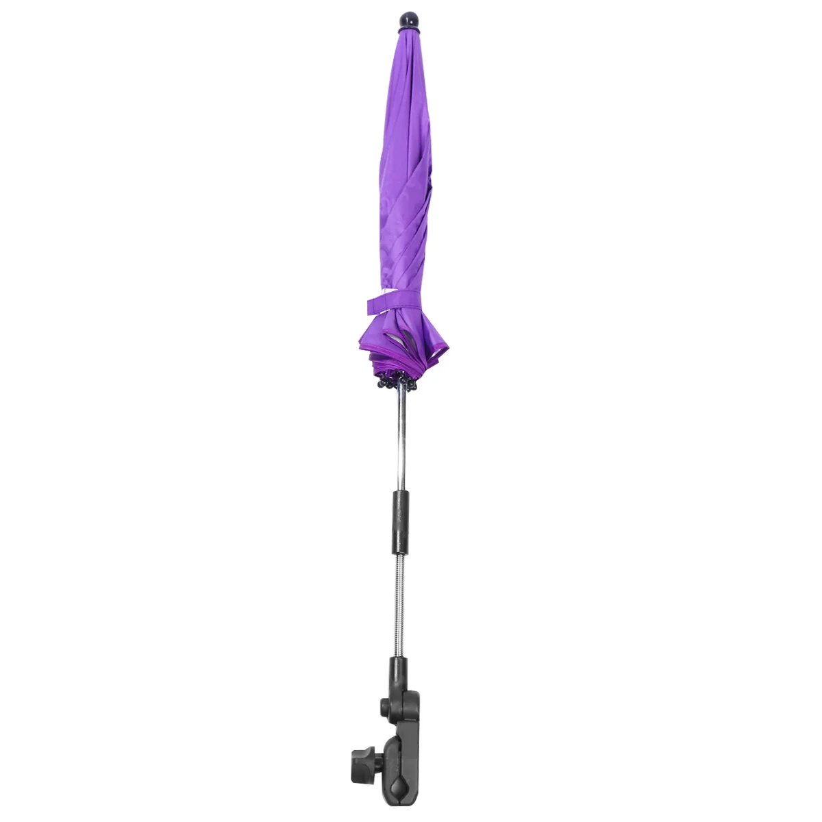 Stroller Umbrella for Baby Cart Purple Long-Lasting Material Sunshade with Simple Design Outdoor Travel Essential Lightweight