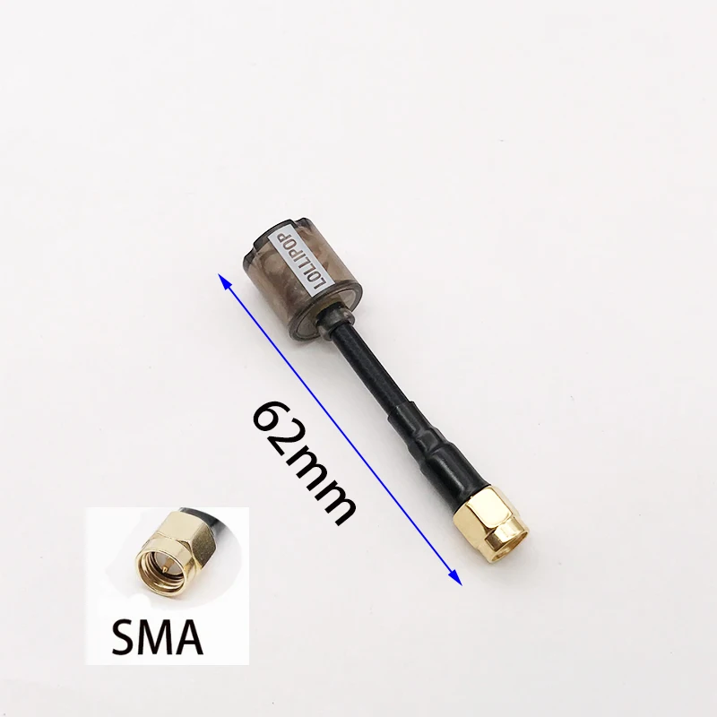 Neue Micro Lollipop 5 RHCP 5,8 G FPV Antenne High Gain 2,8 Dbi SMA/RP-SMA/MMCX/UFL Antenne Für RC Drone Sender Empfänger Teil
