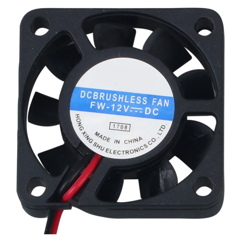 Новый 2 шт. 40 мм X 40 мм X 10 мм 4010 9 лопасти бесщеточный DC 12 В охлаждающий вентилятор