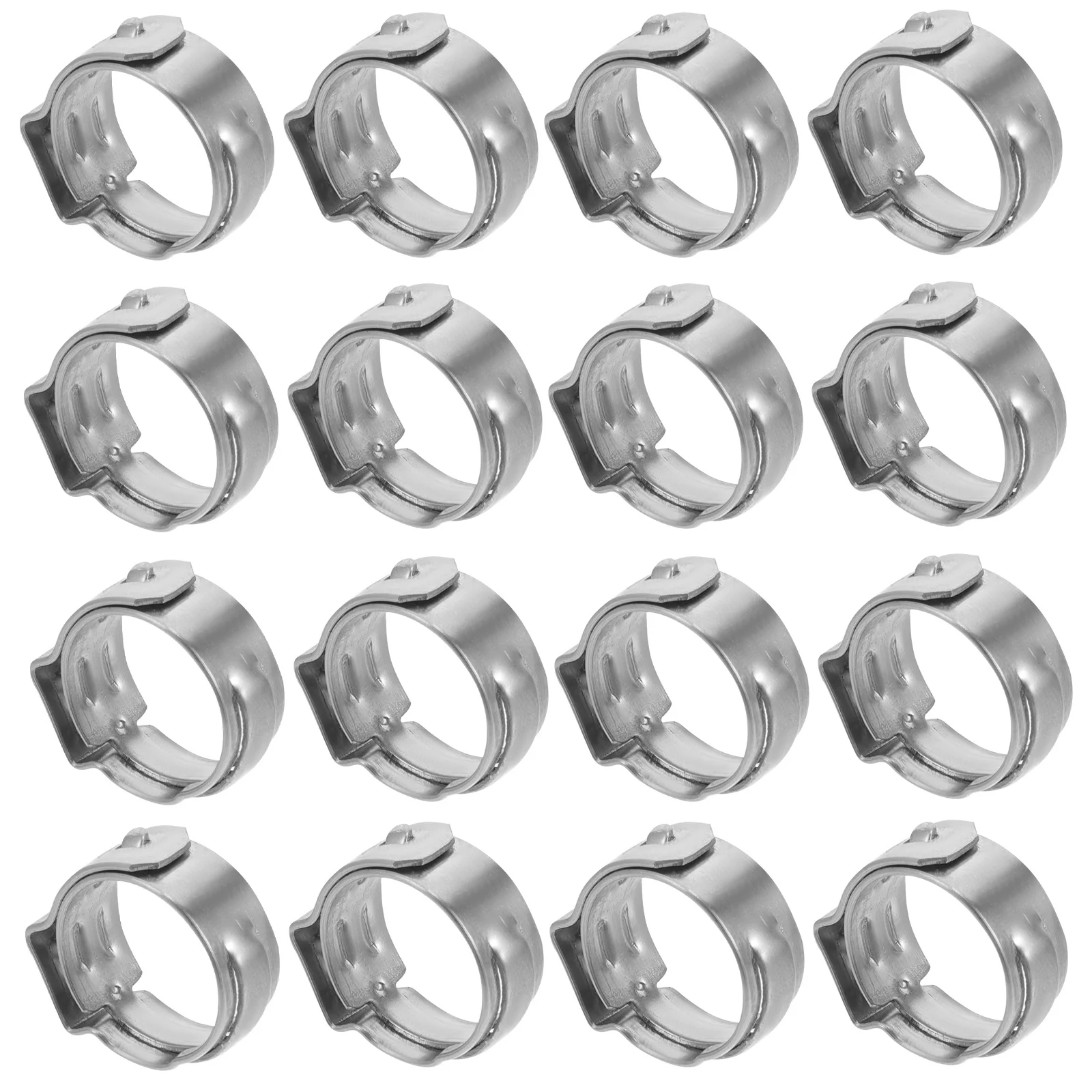 50Pcs Professional Pex Fittings Connection Stainless Steel Clips for Vacuum Hoses Fuel Line Securing Pex Fittings