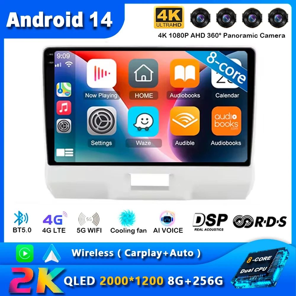 

8+256G Android 14 For SUZUKI HUSTLER 2014 - 2019 Car Radio Video Player Android Auto BT Multimedia GPS DSP Stereo No 2din DVD HU