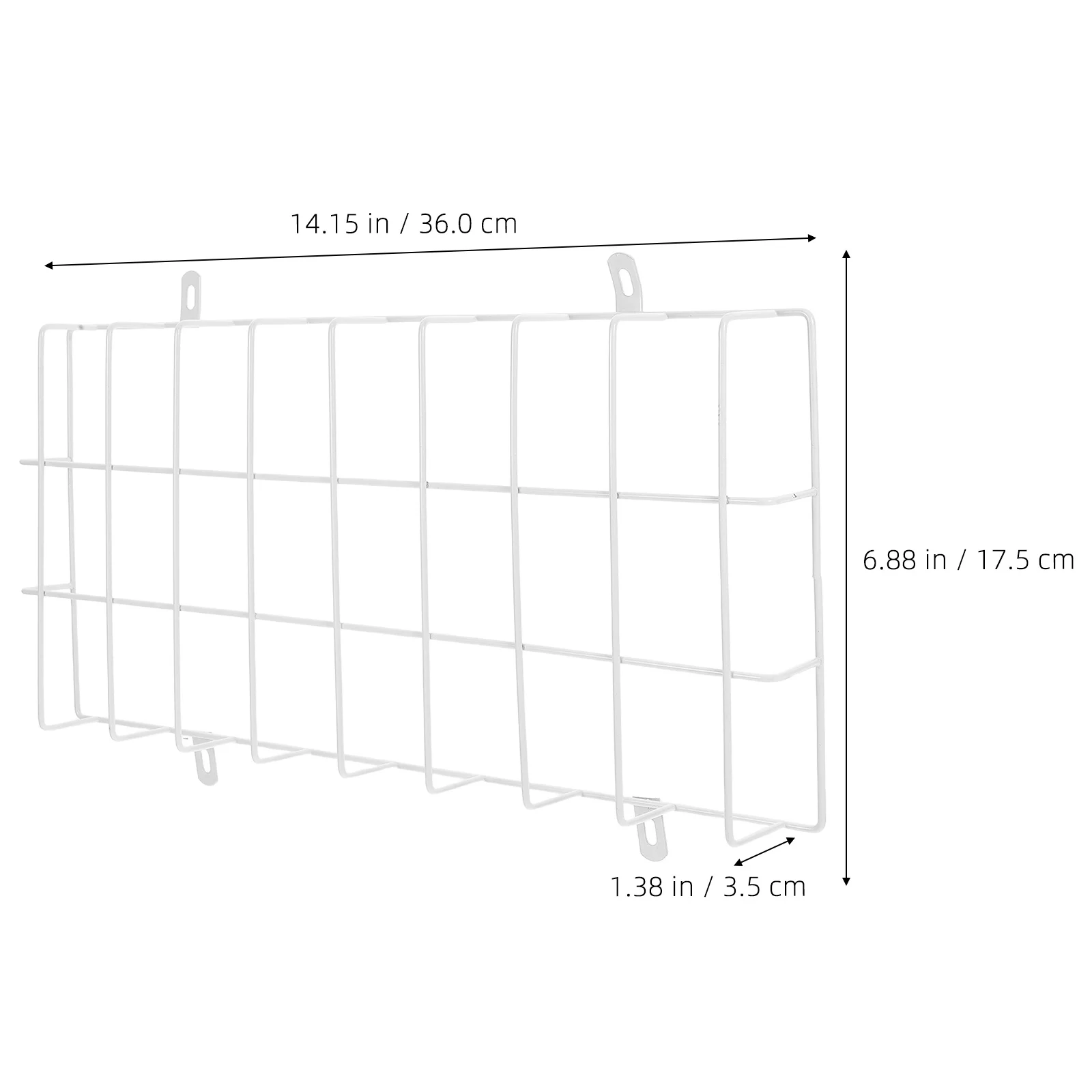 Emergency Light Metal Wire Guard Wall Mounted Exit Sign Protector Safety Cage Protective Cover for Emergency Signal Damage
