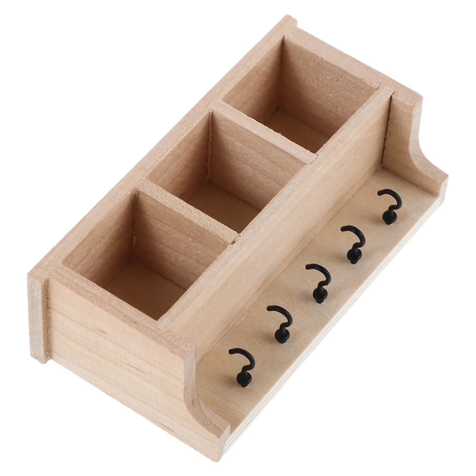 

1:12 масштаб миниатюрная настенная полка для кукольного домика книжный шкаф шкаф незавершенная стеллаж для хранения «сделай сам» грязевая комната кухня органайзер для прихожей