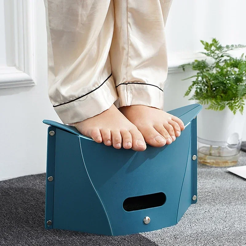

Portable Folding Stool, Lightweight Plastic Outdoor Chair, Portable Camping Storage Stool, Storage Stool, Folding Chair