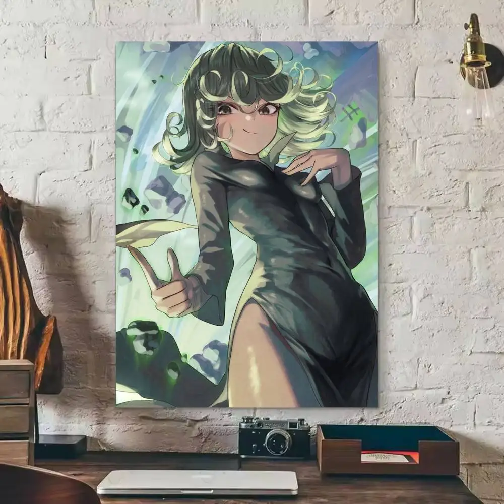 One Punch Man Tatsumaki Manga Poster Waterproof HD Art Wall Decal Self-Adhesive Print