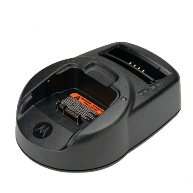 

Original mot orola TRBOW Dual Desktop Charger 12W Electric ABS MTP850 Walkie Talkie FTN6575 Radios Enhanced Readability