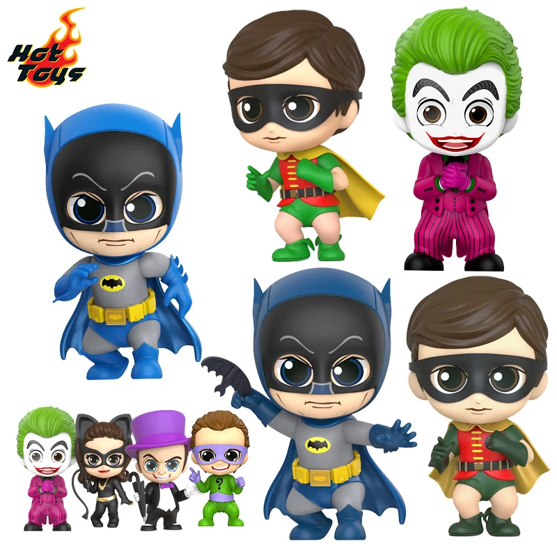 

In Stock 100% Original HotToys COSBABY Robin THE JOKER Batman Forever Movie Character Model Collection Artwork Q Version