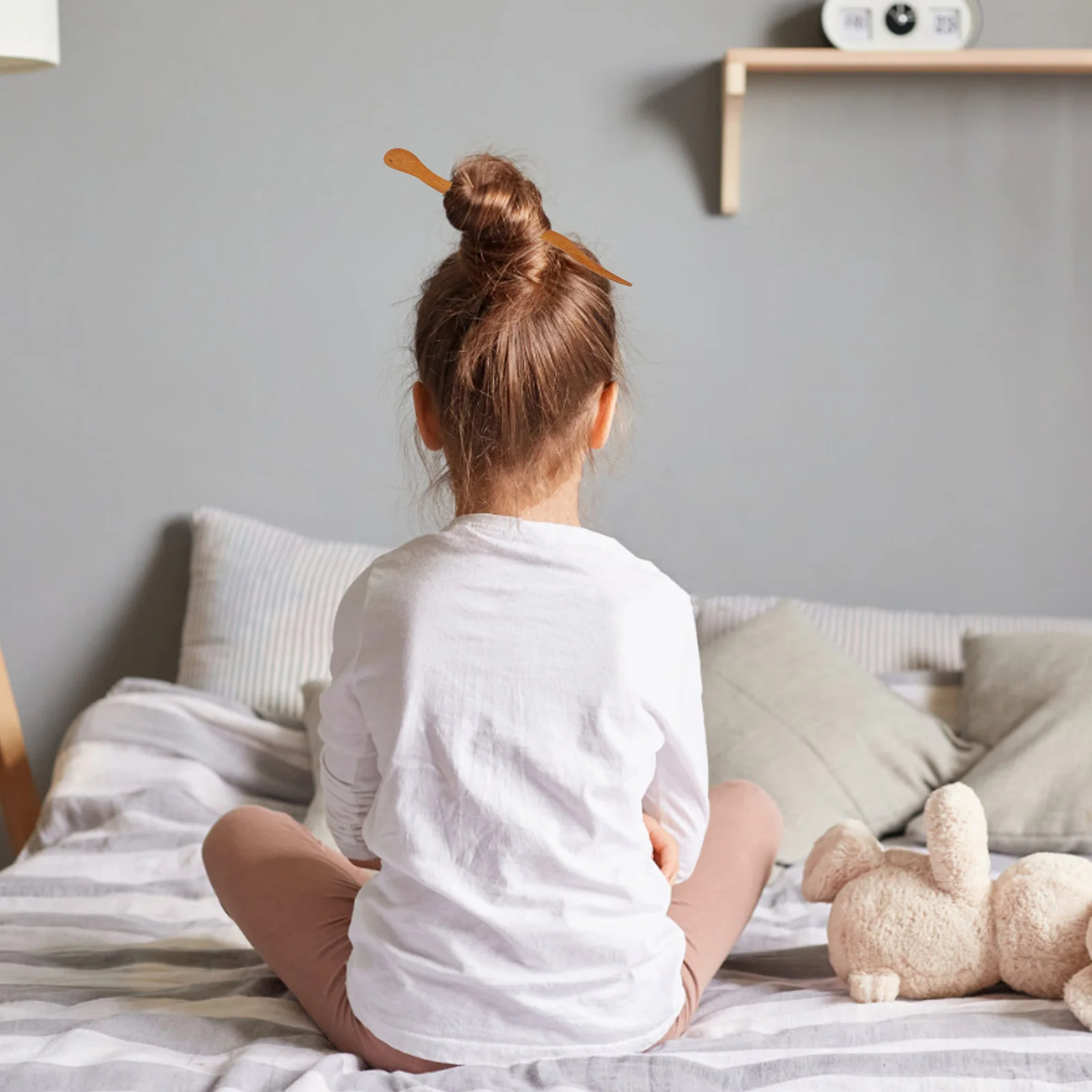 

4pcs Sandalwood Sticks Black Natural Dark Brown Green Women Hair Accessories Long Hair Styling Hanfu Prom Wedding Gifts