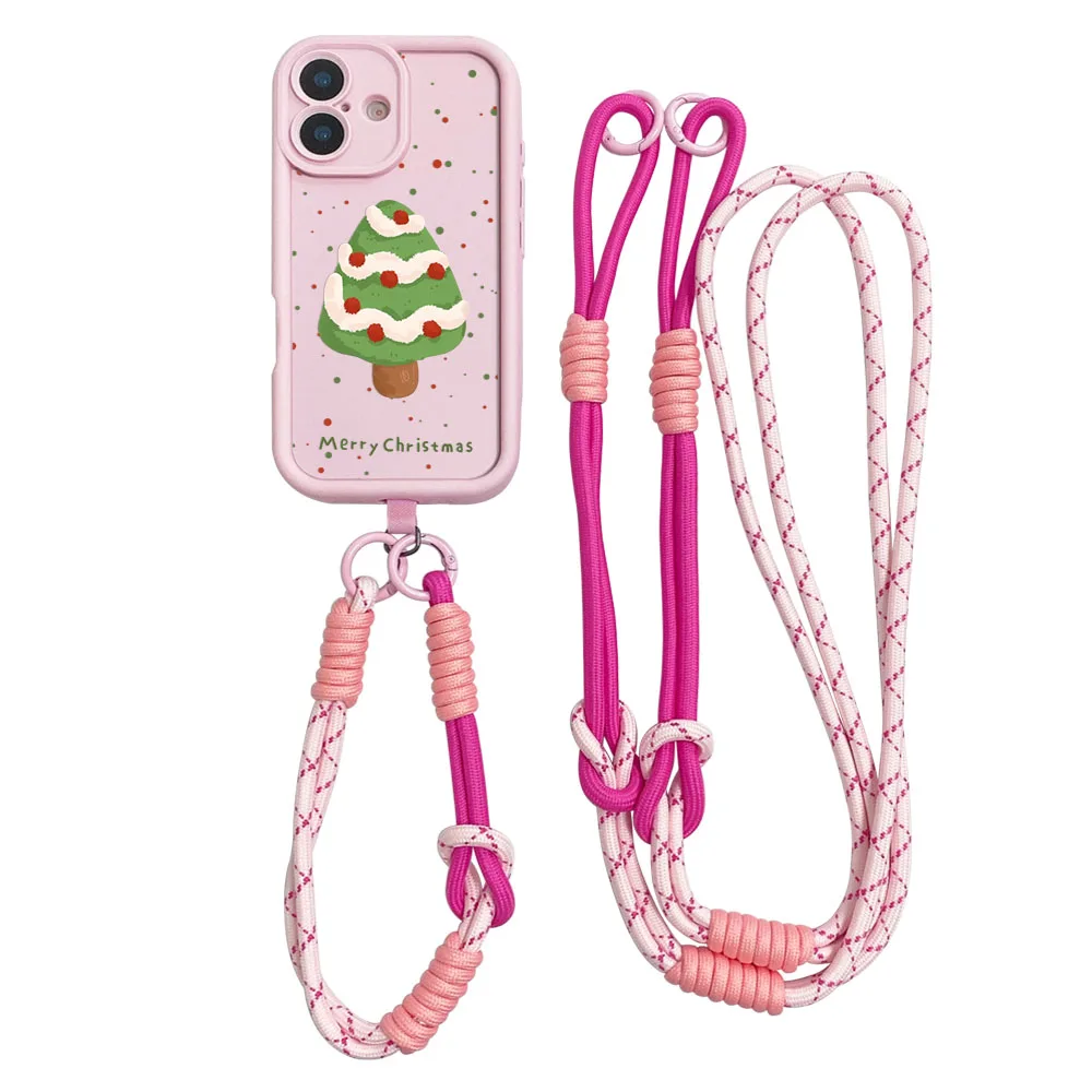 2025 لسامسونج A56 55 36 26 16 06 15 35 25 54 34 24 73 53 71 51 31 72 52 32 14 12 17 07 شجرة عيد الميلاد Crossbody الحبل