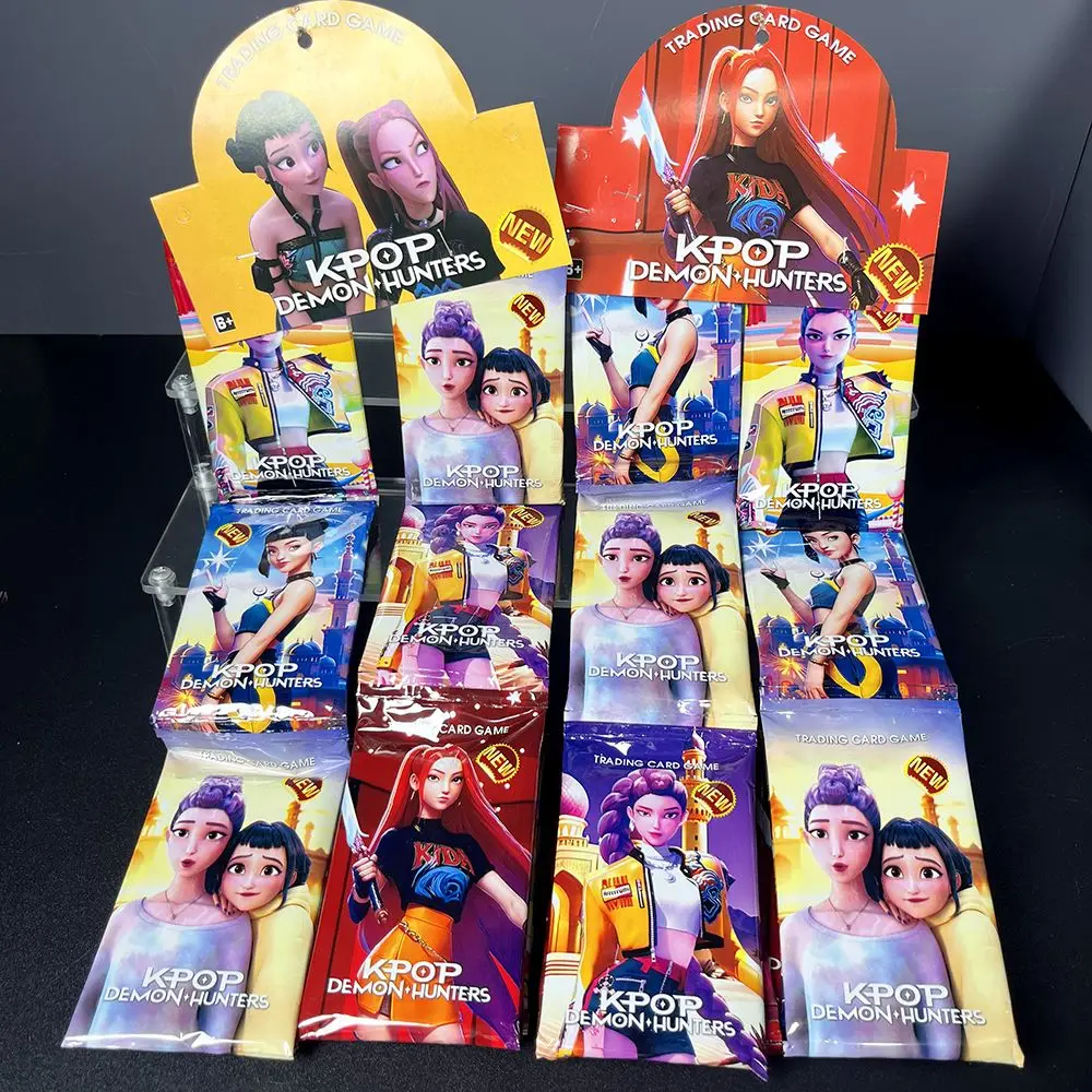

6 шт. LOOMI ZOE MIRA Редкие Kpop Demon Hunters, официальный стиль HD печатные коллекционные карты для фанатов, детский подарок, альбом K-POP