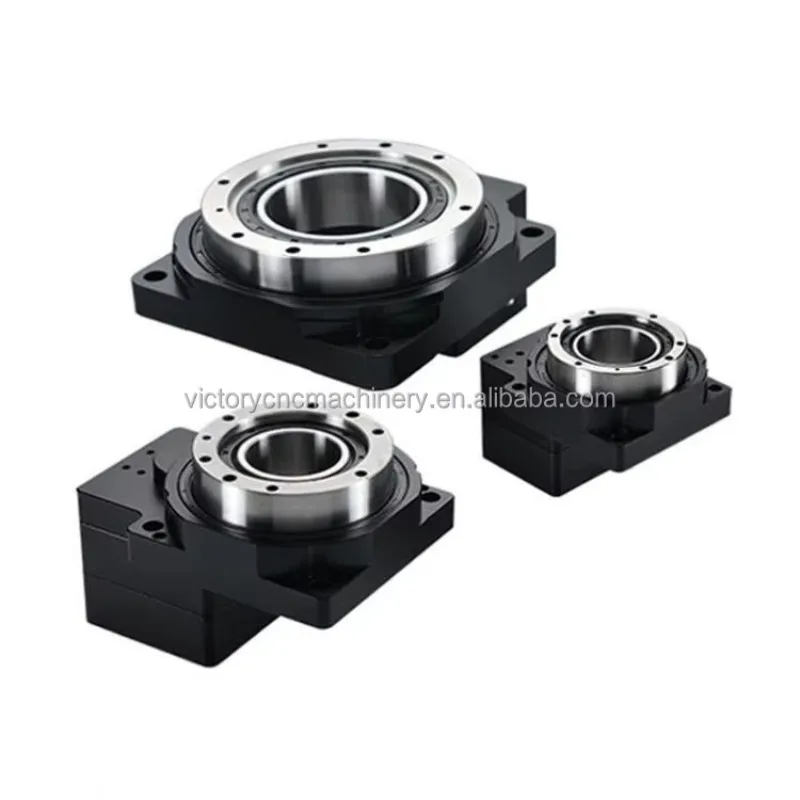 60mm Servo Rotary Platform Hollow Shaft Rotary Actuators Gearbox Reducer Hollow Rotary Table For 50W Servo Motor
