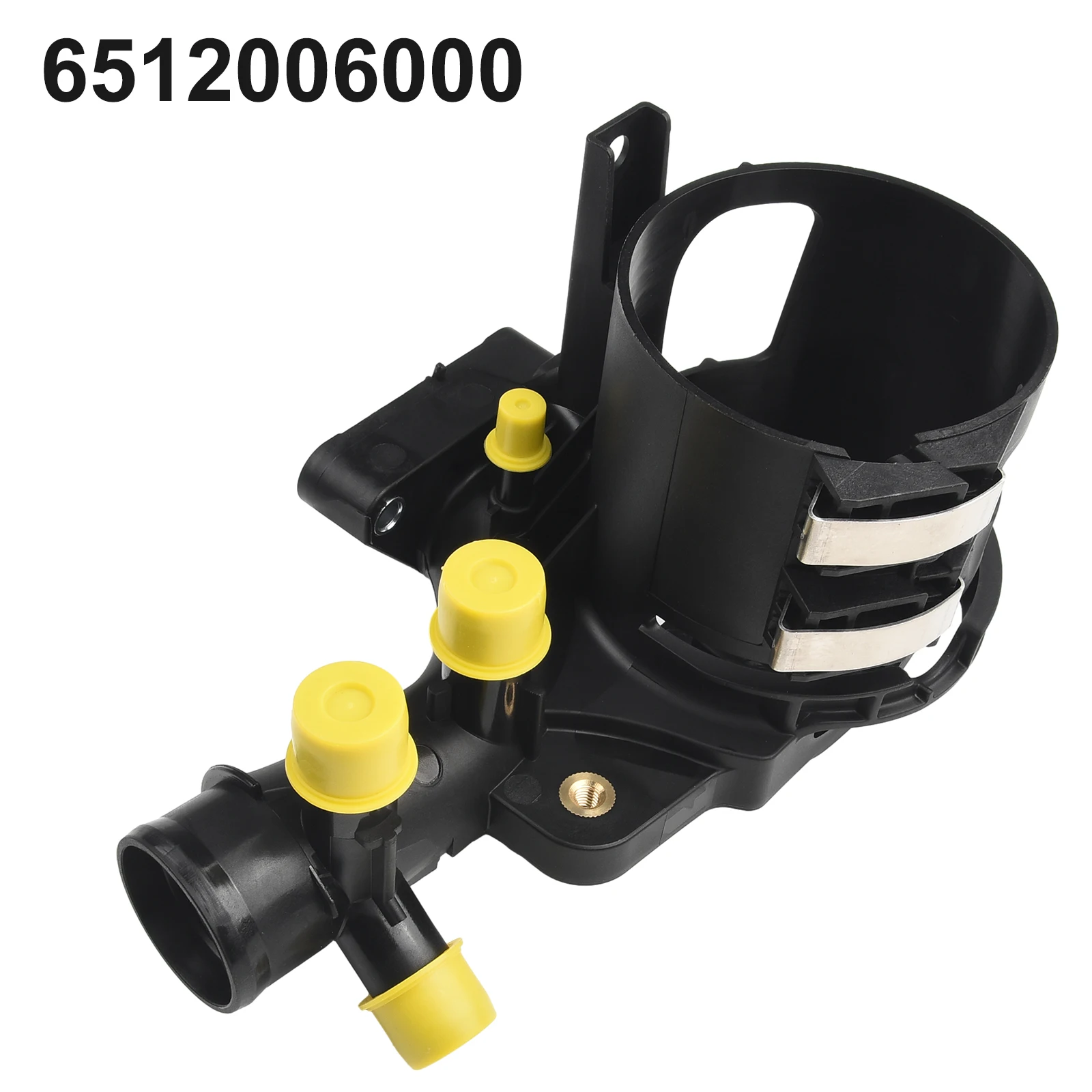 High Quality Water Outlet Fuel Filter Housing 1 Set 6512006000 Anti-rust Black Lightweight For Mercedes-Benz C E-Class