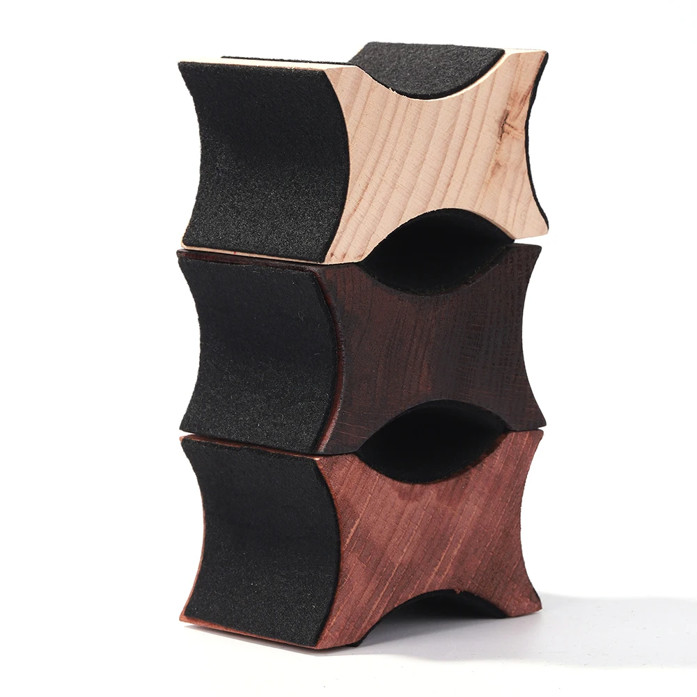 2 في 1 الغيتار الرقبة الراحة دعم خشبية Luthier الغيتار القيثارة حامل رف قوس الآلات الوترية الملحقات