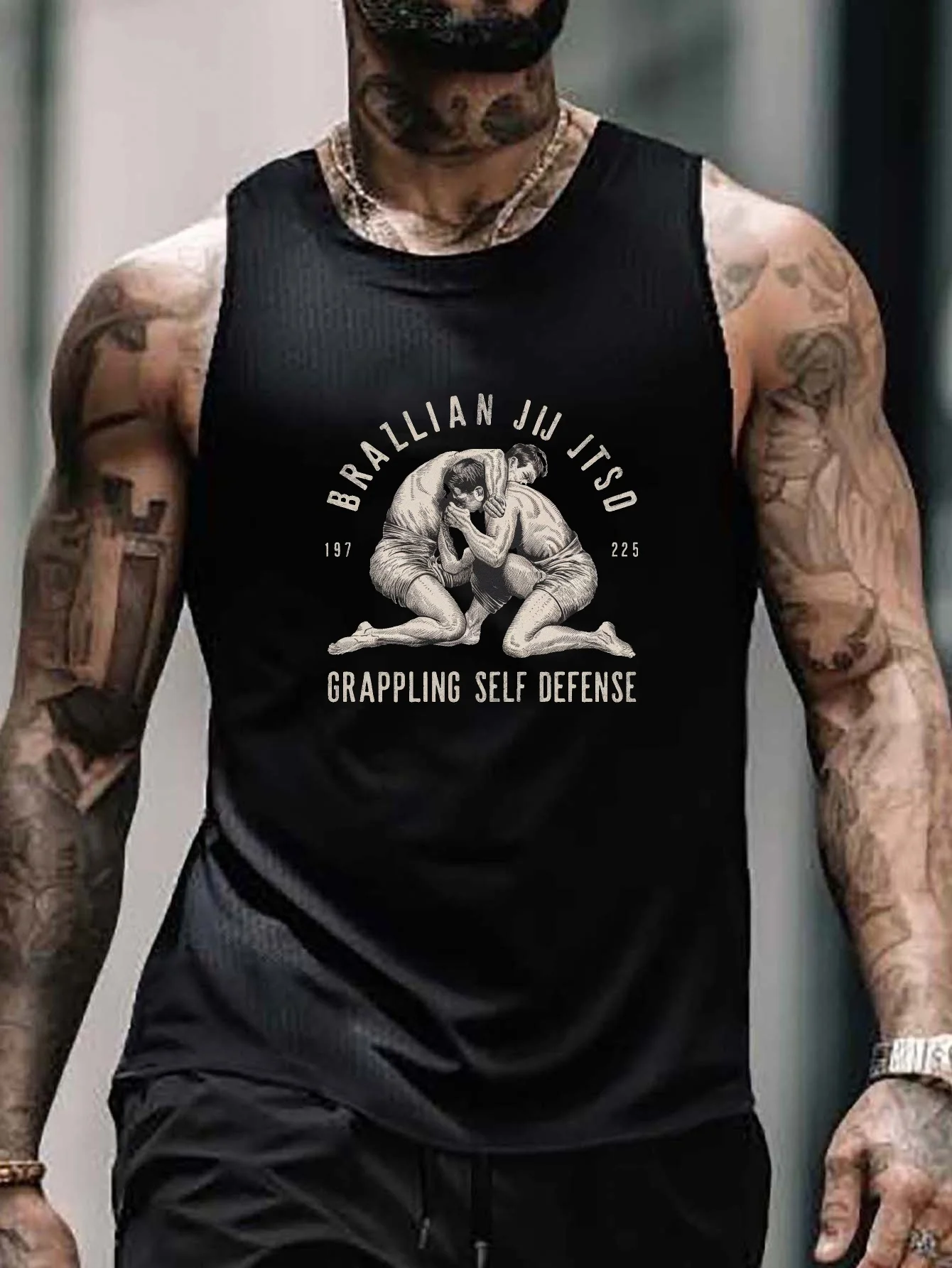 

Who Wears It Is A Fighting Fashionista Тренировочный жилет для фитнеса с 3D-принтом, дышащий, с хардкорной 3D-печатью