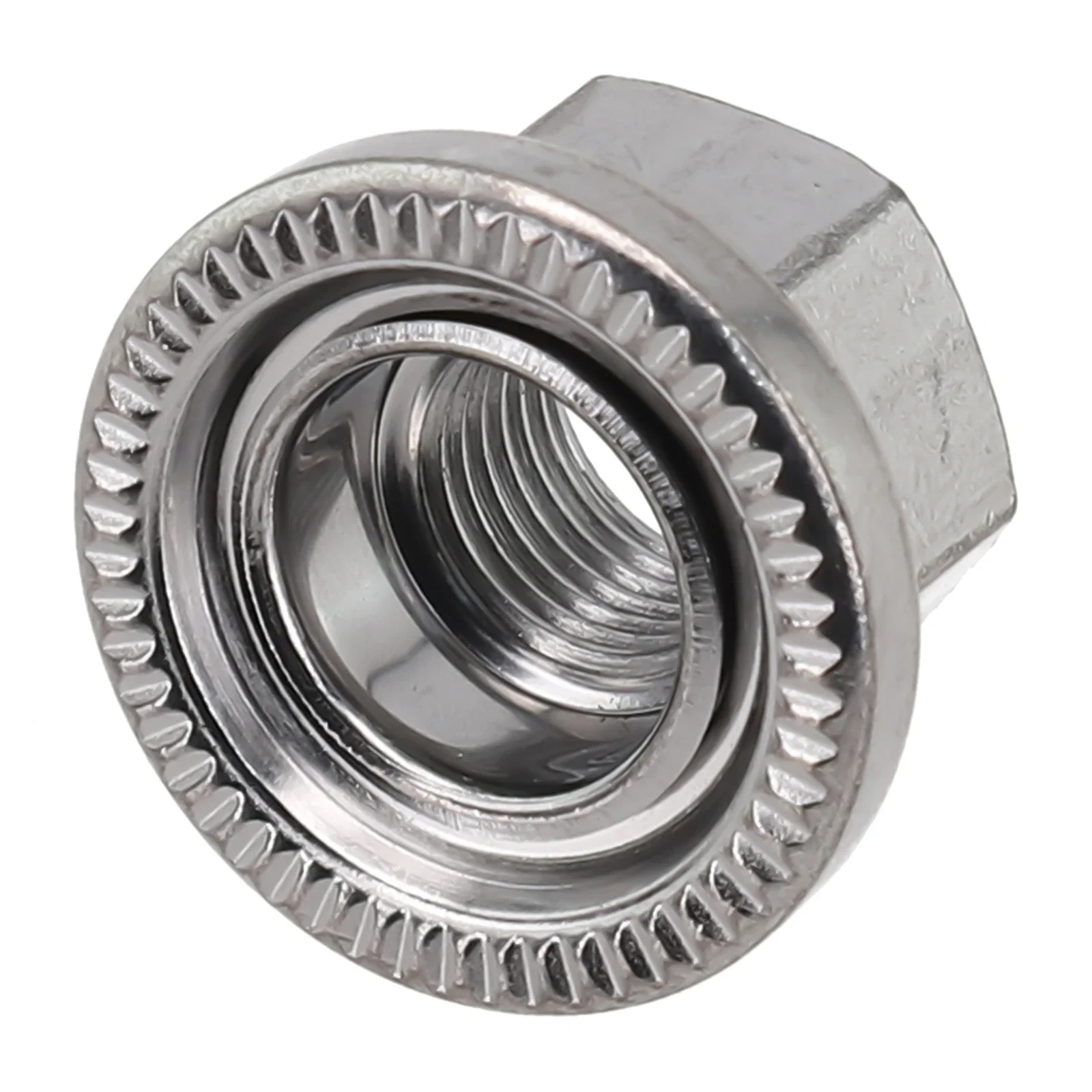 

M9 M10 3/8 Bike Hub Nut Screws Rear Axle Nut Flange Front Wheel Screw Anti-skid Front Axle Nut Bicycle Accessories replacement