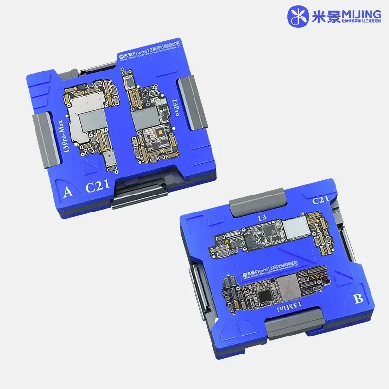 MiJing C21 Motherboard Middle Layer Tester Platform For IPhone 13 13Mini 13Pro Max Logic Board Lower Middle Frame Repair Tools