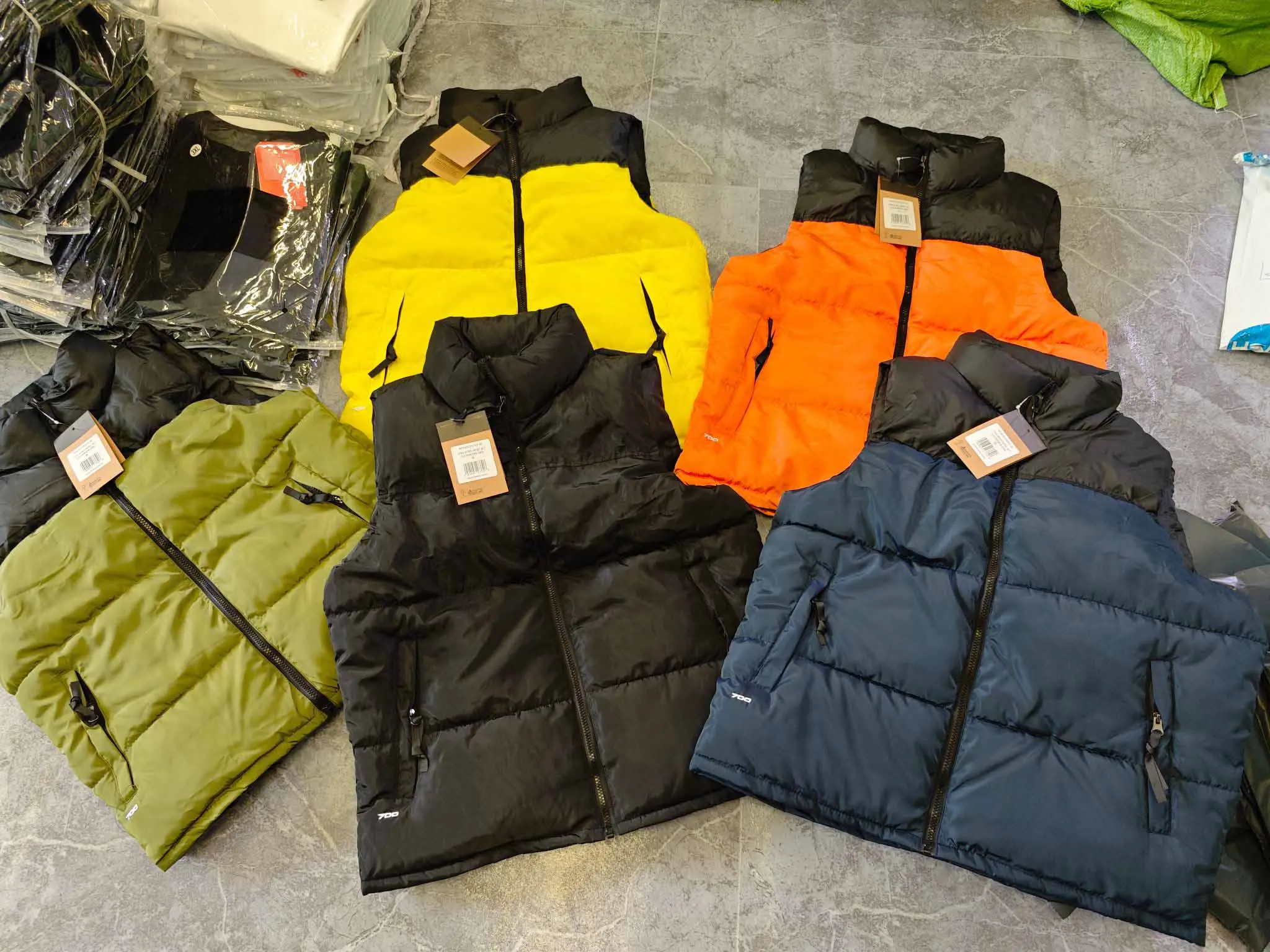 2024 Heren 1996 Vest Jas Waterdichte Winterjas Outdoor Jas 1996 Klassieke Paar Vest Katoenen Gewatteerd Herenjas